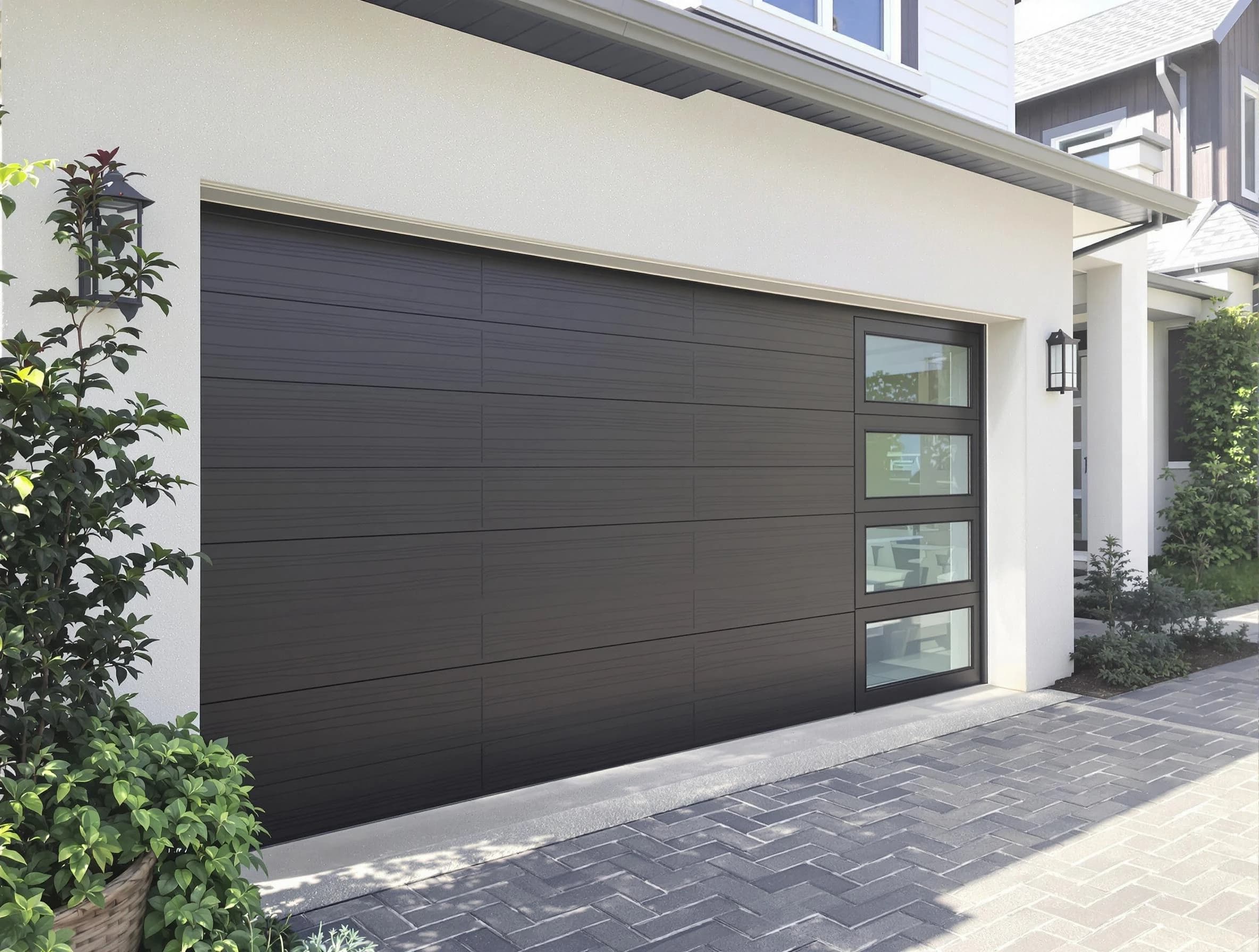 Custom garage door installation by Salem Garage Door Repair in Salem