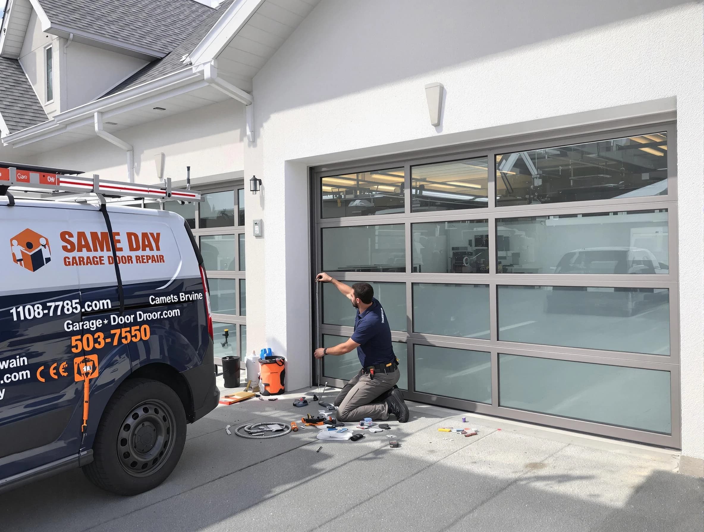 Same-day garage door repair service by Salem Garage Door Repair in Salem