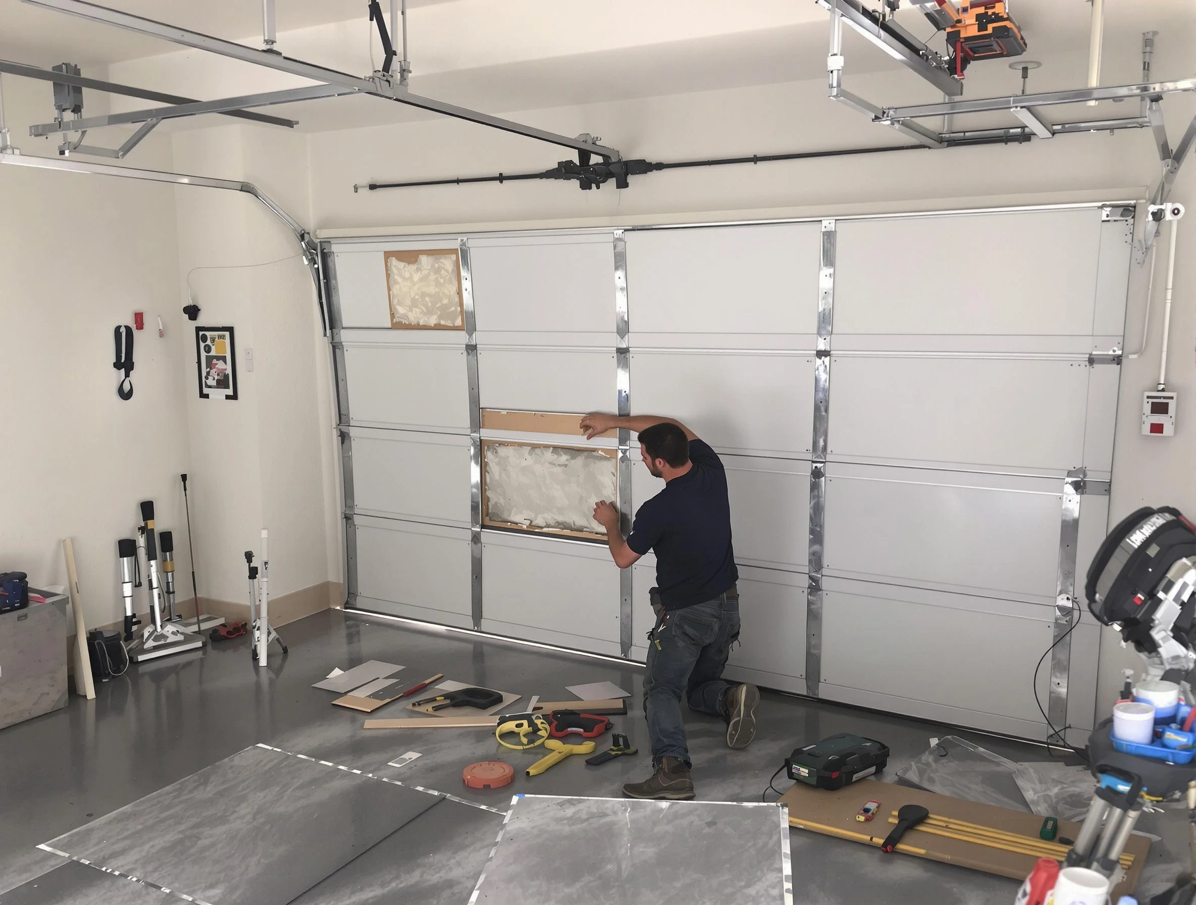 Garage Door Panel Repair in Salem