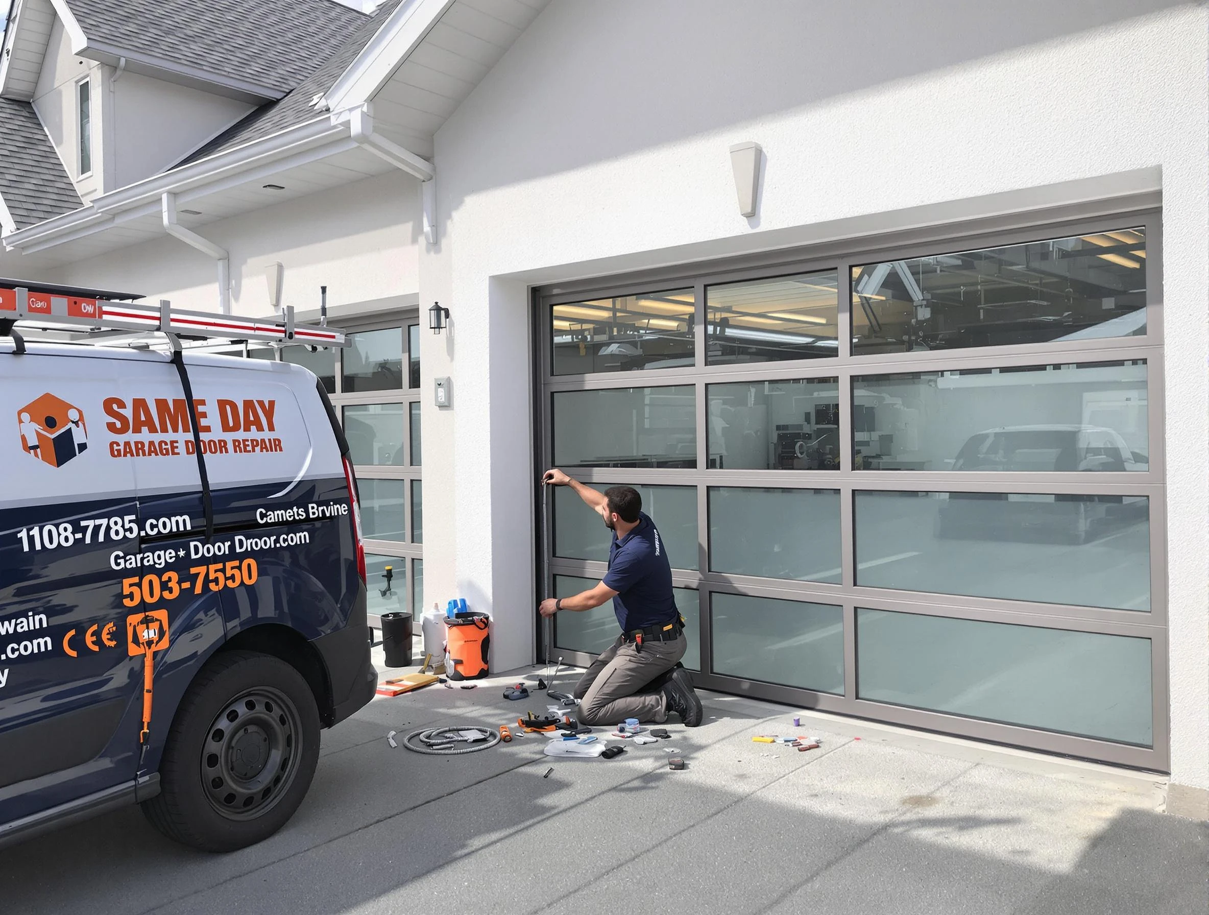 Same-day garage door repair service by Salem Garage Door Repair in Salem
